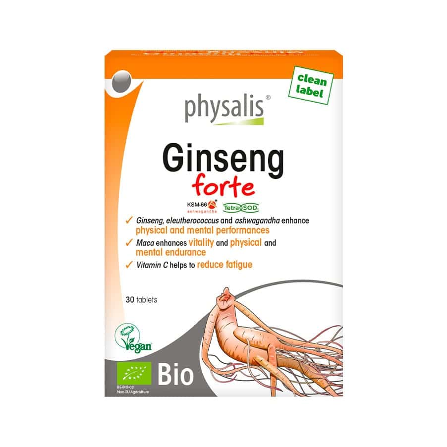 Ginseng Forte 30 Comprimidos Physalis