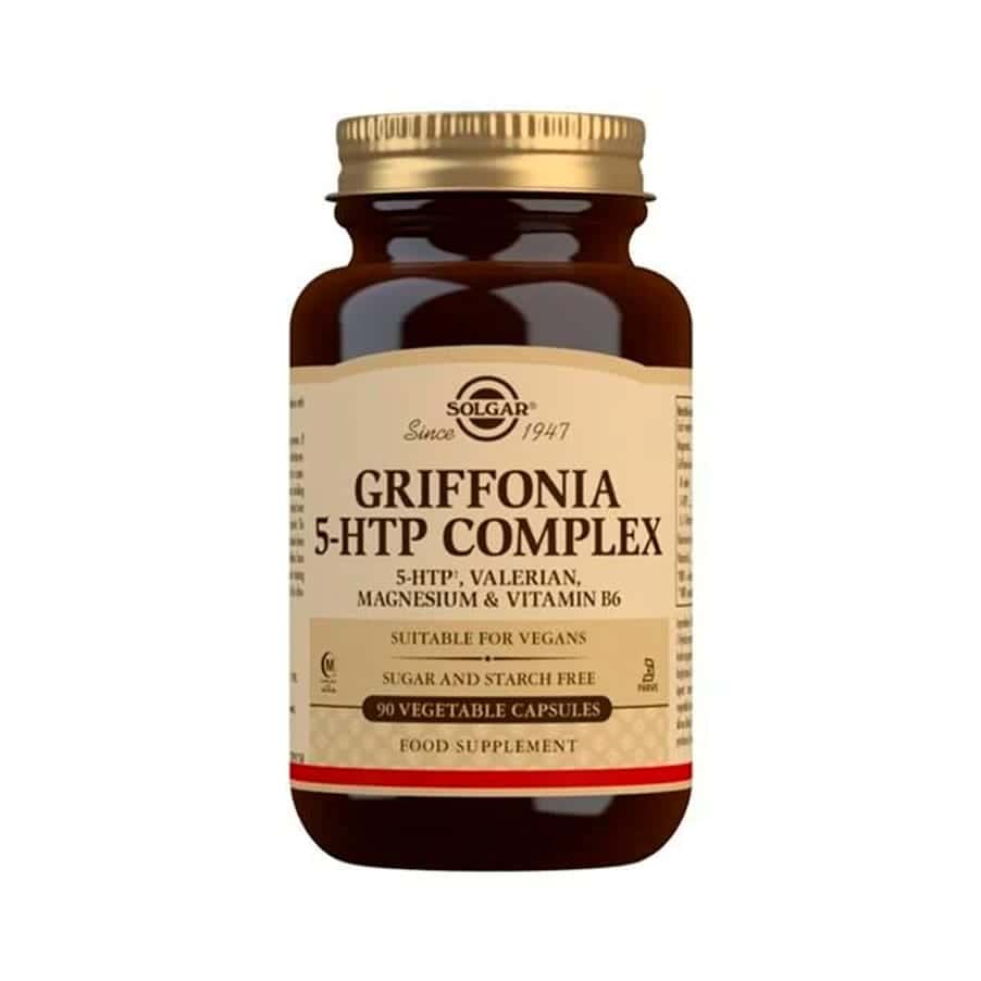 5-HTP da Solgar é um suplemento natural obtido a partir do feijão de Griffonia simplicifolia, planta originária da África Central e Ocidental. 