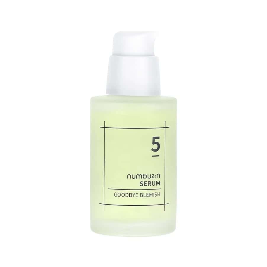 O Numbuzin No.5 Goodbye Blemish Serum é um sérum desenvolvido especificamente para quem procura combater manchas, imperfeições e a hiperpigmentação.