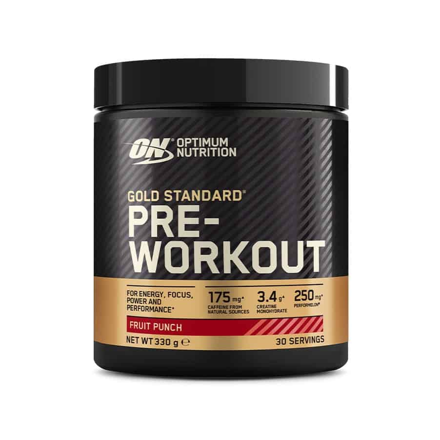 O Pré-treino Gold Standard combina cafeína com monohidrato de creatina e beta-alanina para ajudá-lo a liberar energia, foco, desempenho e resistência.