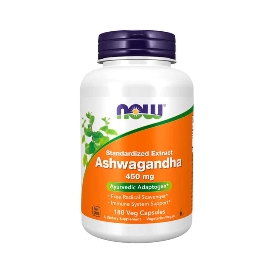 Ashwagandha 450mg aumenta a energia, reduz o stress e promove o equilíbrio hormonal, suporta a saúde do sistema imunológico e alivia o stress.