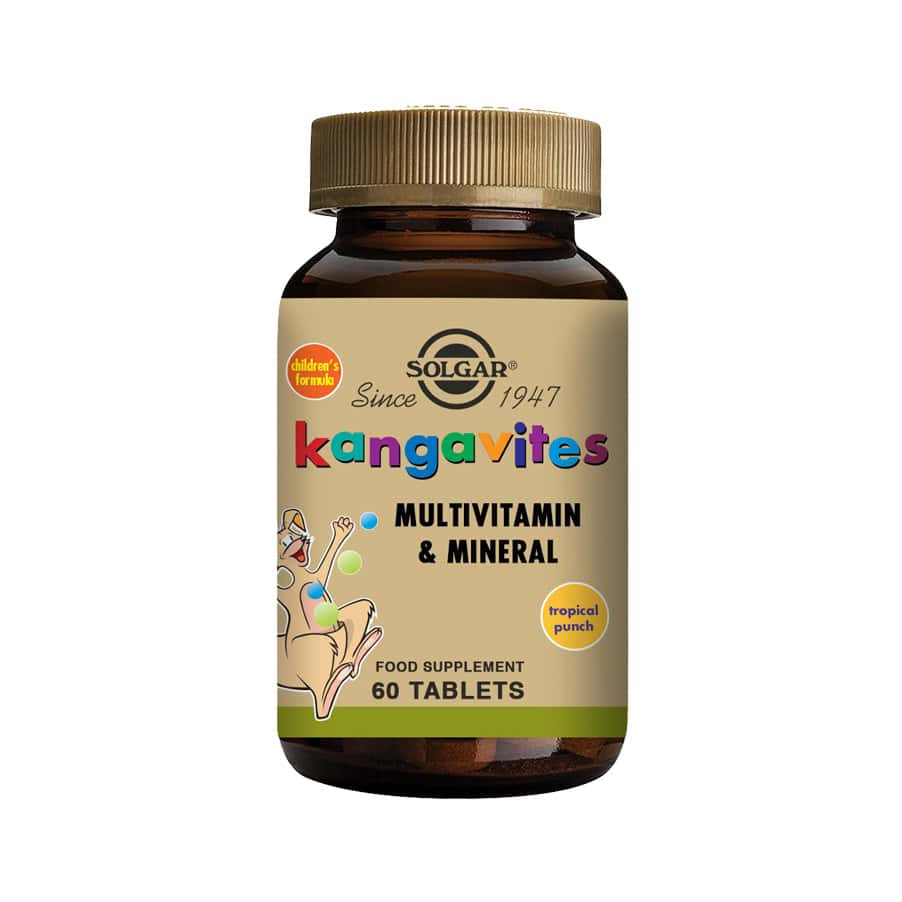 Kangavites Tropical 60 Comprimidos Mastigáveis Solgar