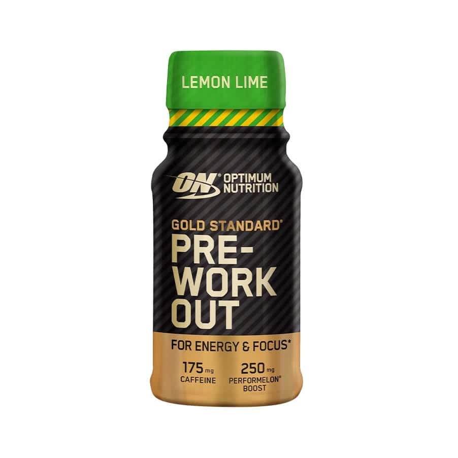 Gold Standard Pre-Workout Shot Lima Limão 60ml Optimum Nutrition