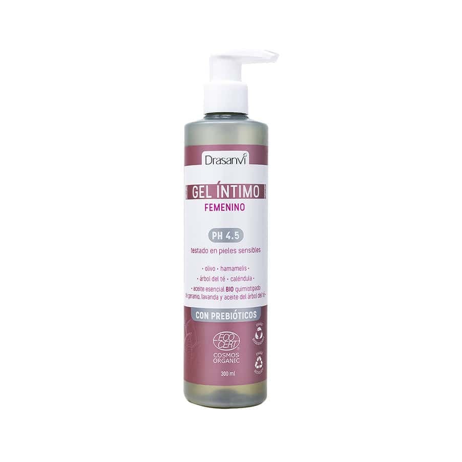 Gel Íntimo Ecocert Bio 300ml Drasanvi é um gel íntimo biológico suave, ideal para a higiene diária com frescura e conforto.