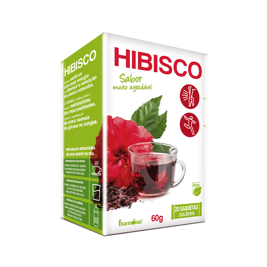 Hibisco estimula o metabolismo, ajuda na redução da acumulação de gordura, é um antioxidante e estabiliza os níveis de glicose no sangue