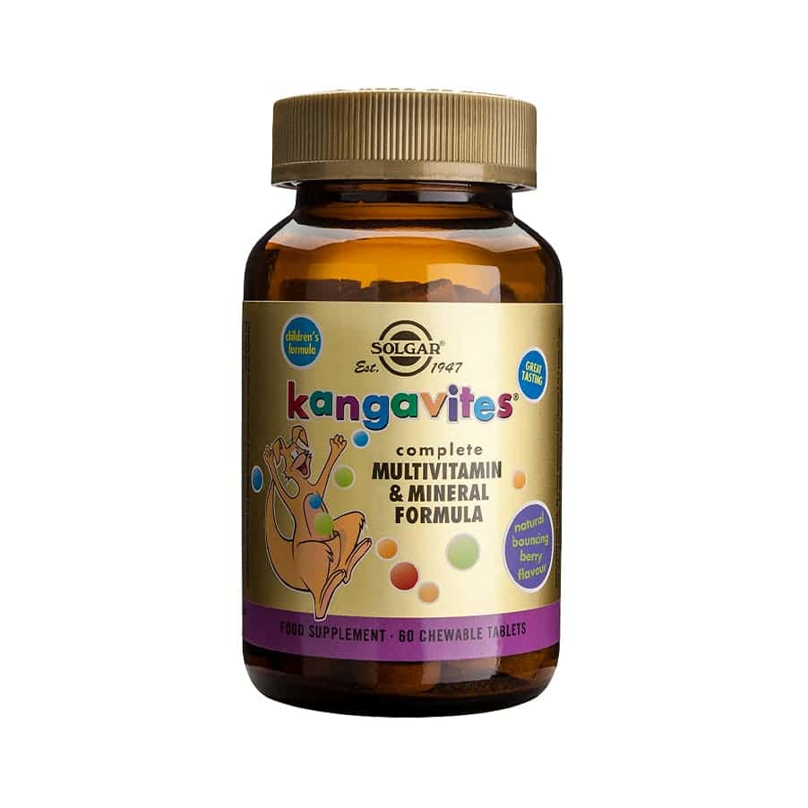 Kangavites Berry 60 Comprimidos Mastigáveis Solgar