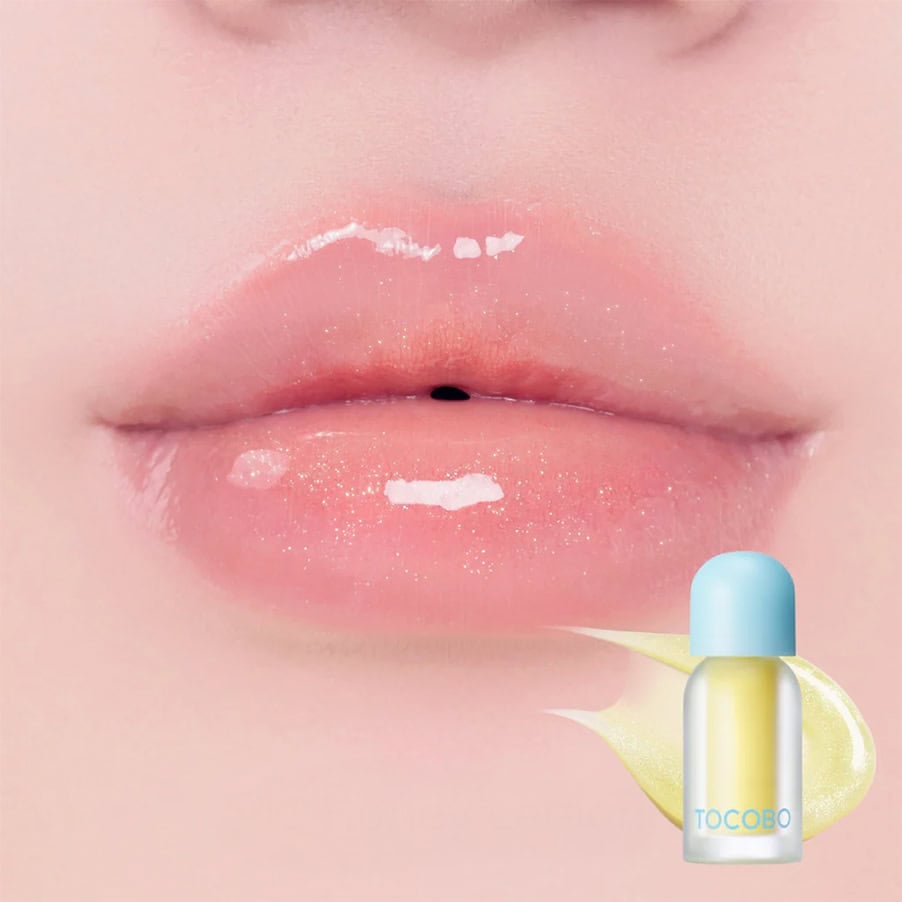 oleo labial tocobo juicy berry plumping berry brandy em embalagem de 4gr para hidratar dar brilho e volume aos labios