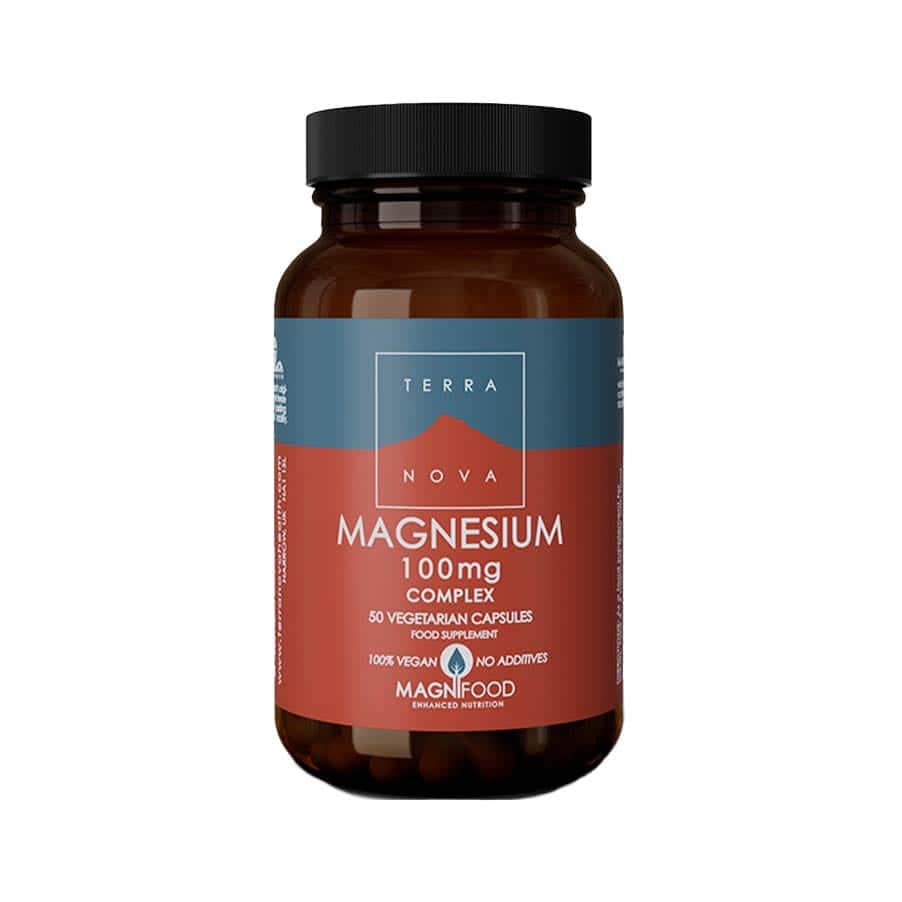 Magnésio Complex 100mg 50 Cápsulas Terra Nova