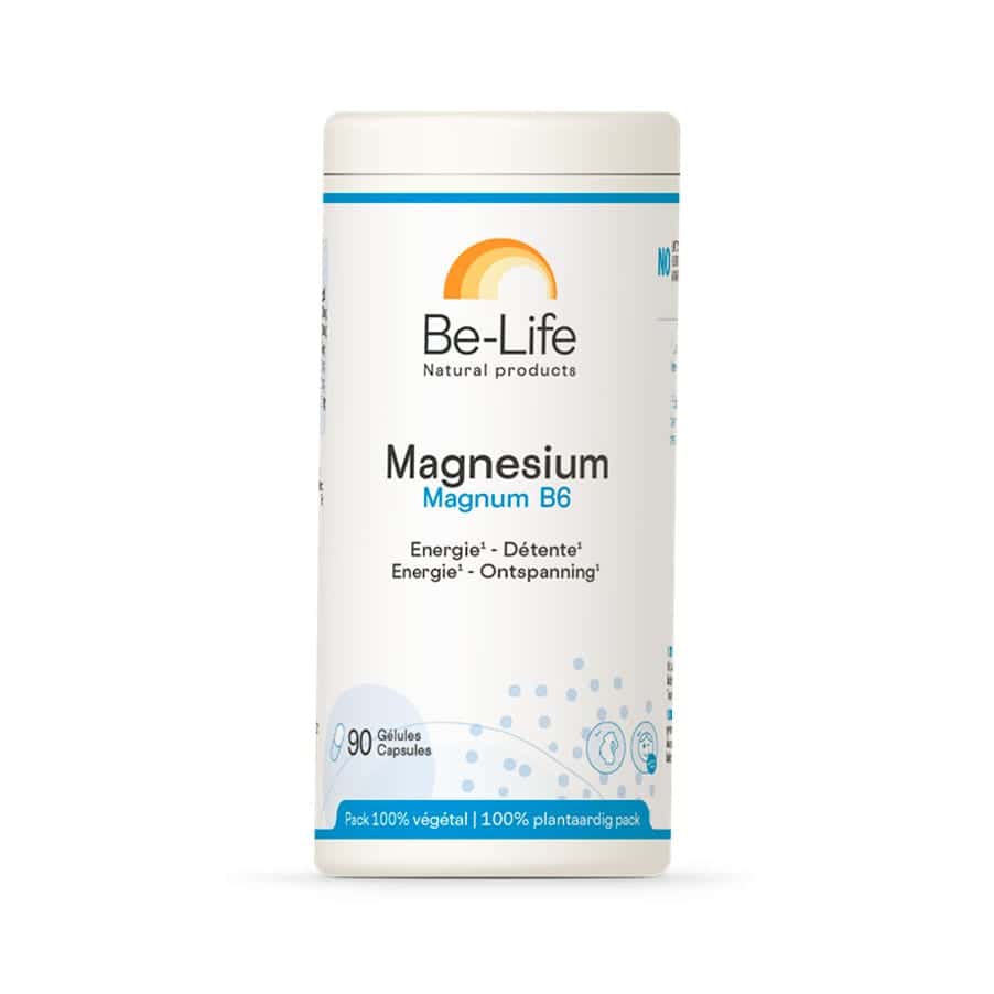 Magnesium Magnum B6 90 Cápsulas Be Life