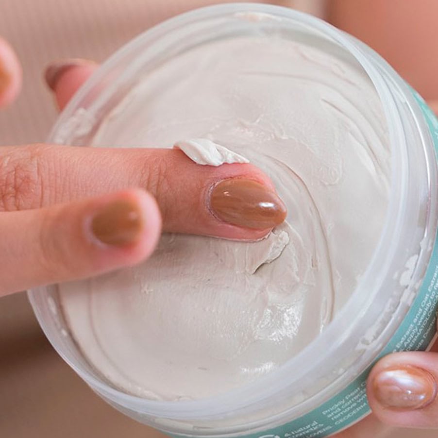 Máscara Facial Nutritiva 150ml Geoderm para hidratar, nutrir e suavizar a pele do rosto.