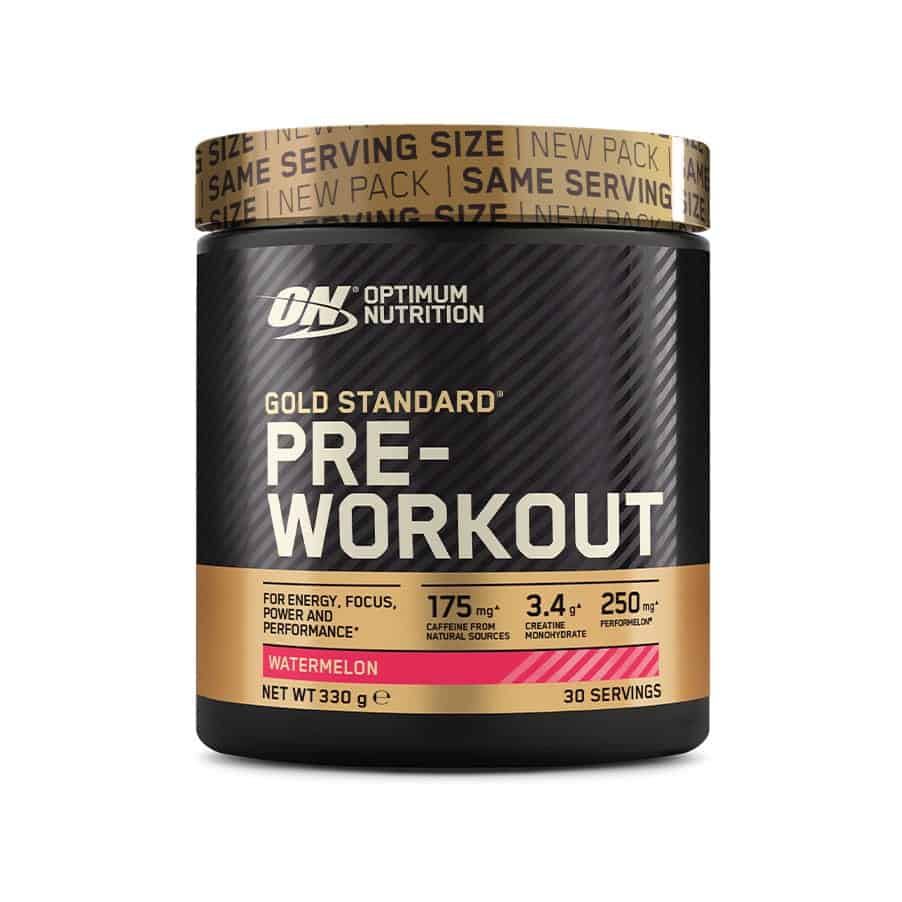 O Pré-treino Gold Standard combina cafeína com monohidrato de creatina e beta-alanina para ajudá-lo a liberar energia, foco, desempenho e resistência.
