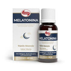 A Melatonina da Vitafor é um suplemento alimentar líquido para utilização sublingual. Cada gota fornece 0,21 mg, equivalentes a 210 µg, de melatonina.