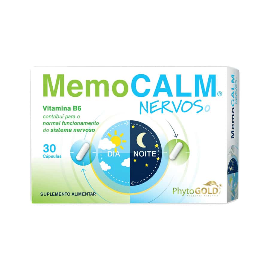 MemoCalm Nervos 30 Cápsulas Phytogold