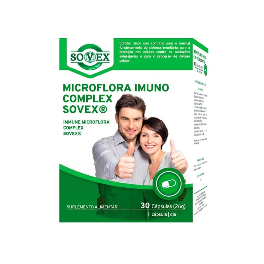 Microflora Imuno Complex 30 Cápsulas Sovex
