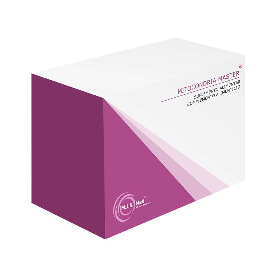 Mitocondria Master 60 cápsulas MJS Med em frasco, suplemento para suporte energético e função mitocondrial.