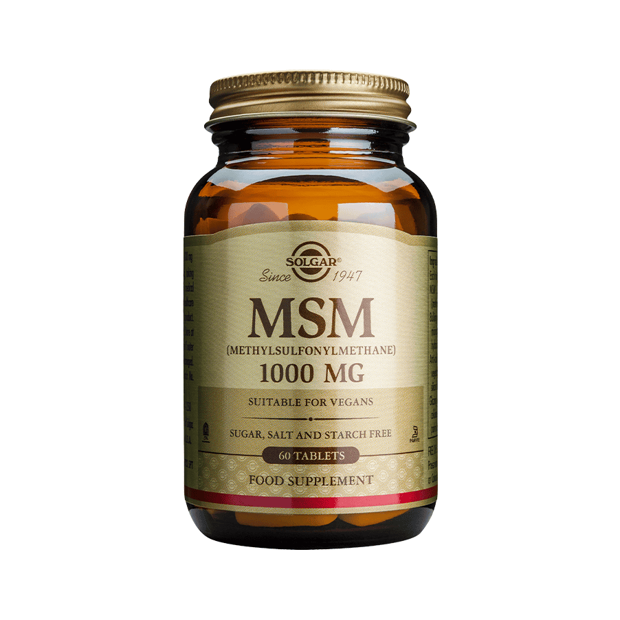 MSM 1000 mg 60 Comprimidos Solgar