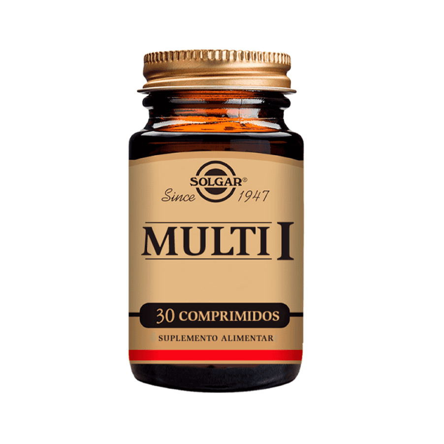 Multi I Multivitaminas e Minerais da Solgar é um suplemento alimentar cuidadosamente desenvolvido para ajudar a reforçar a vitalidade diária.
