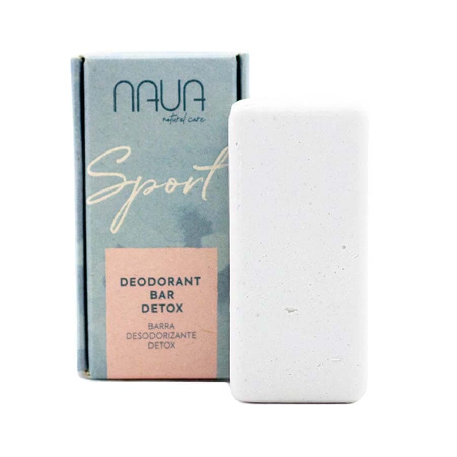 O Desodorizante Sólido Sport (Detox) 60g da NAUA foi criado a pensar nas peles com necessidade de uma ação mais duradoura e persistente.
