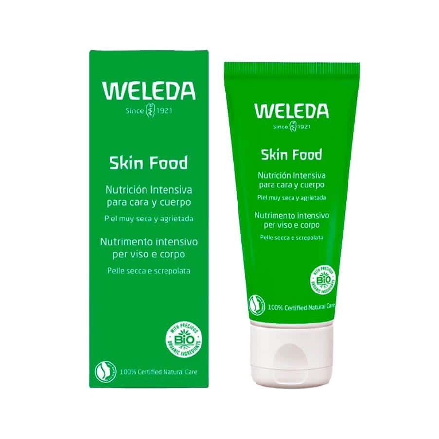 Creme de efeito reparador intensivo, para pele seca, gretada ou irritada. Com óleos vegetais, nutre e repara a pele das mãos, pés, cotovelos e lábios.