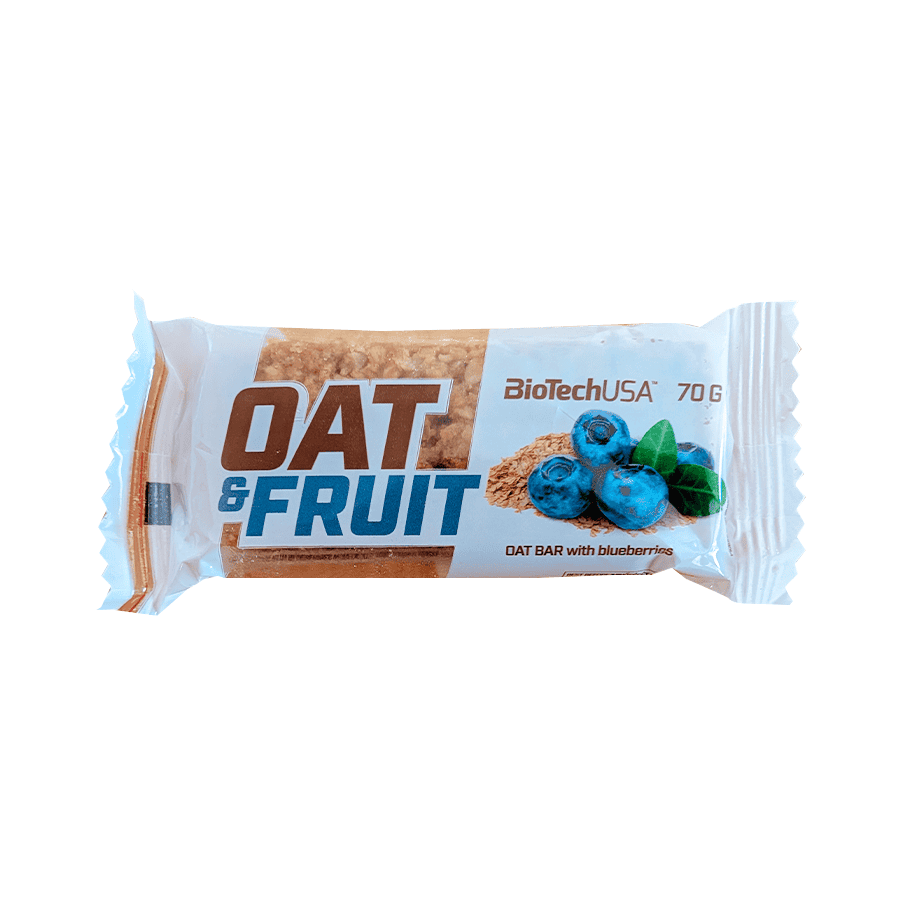 A Barra Oat and Fruit Mirtilo da Biotech USA é a escolha ideal para quem procura uma fonte de energia natural, saborosa e nutritiva.