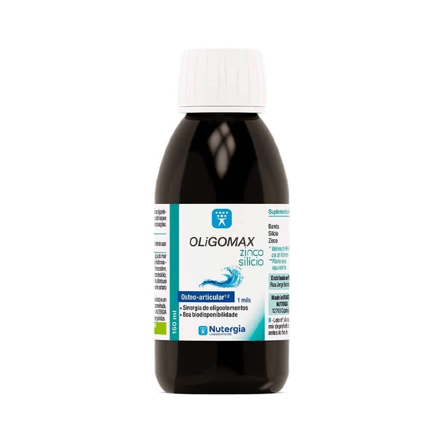 Suplemento alimentar baseado numa sinergia de oligoelementos e enriquecido com zinco e silício. Equilíbrio ácido-base. Conforto das articulações