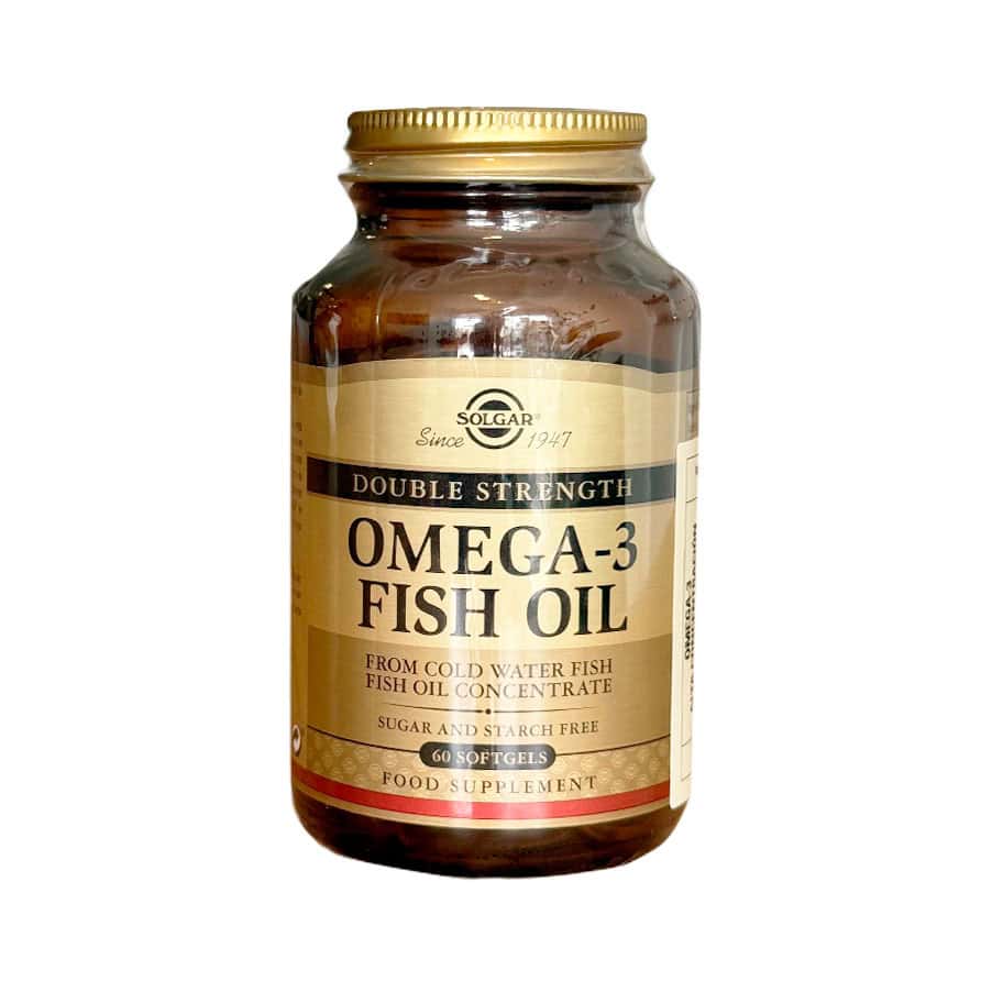 Ómega-3 Dupla Potência com EPA e DHA altamente concentrados, extraído de óleo de salmão 100% puro, ideal para apoiar a saúde cardiovascular.
