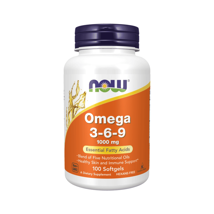 Omega 3-6-9 possui propriedades anti-inflamatórias, ajuda na redução do colesterol no sangue e apoia diversas funções do organismo