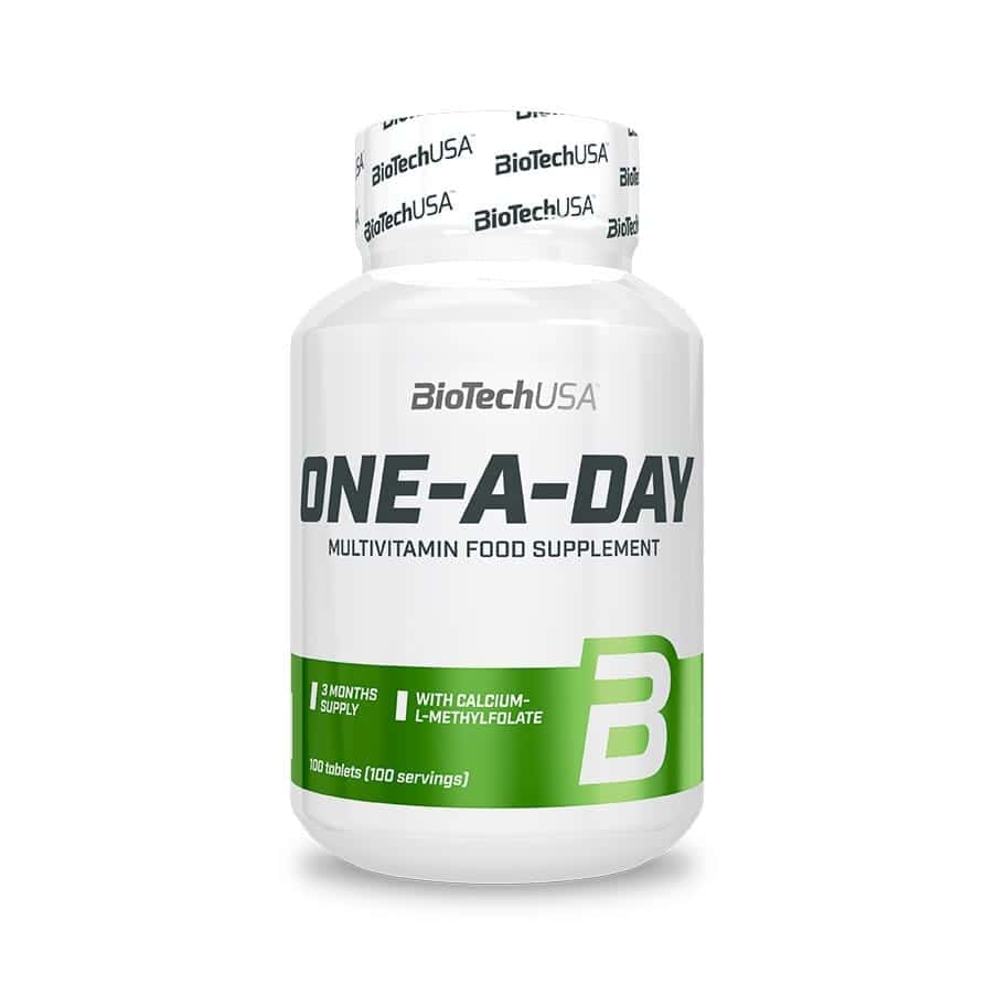 O One-A-Day da BioTechUSA é um suplemento multivitamínico em comprimidos, concebido para fornecer uma ampla gama de nutrientes essenciais