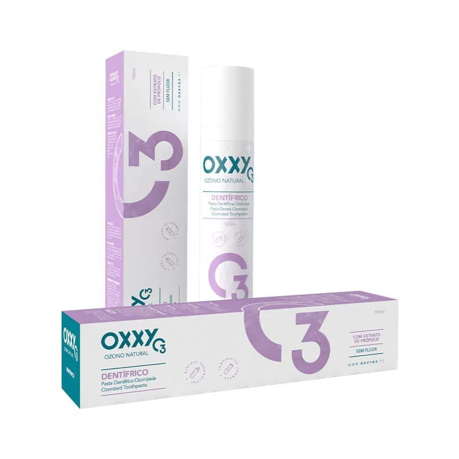 Creme dental Oxxy é um creme dental ozonizado com extrato de própolis, que auxilia com eficácia os cuidados diários e na limpeza da cavidade oral.