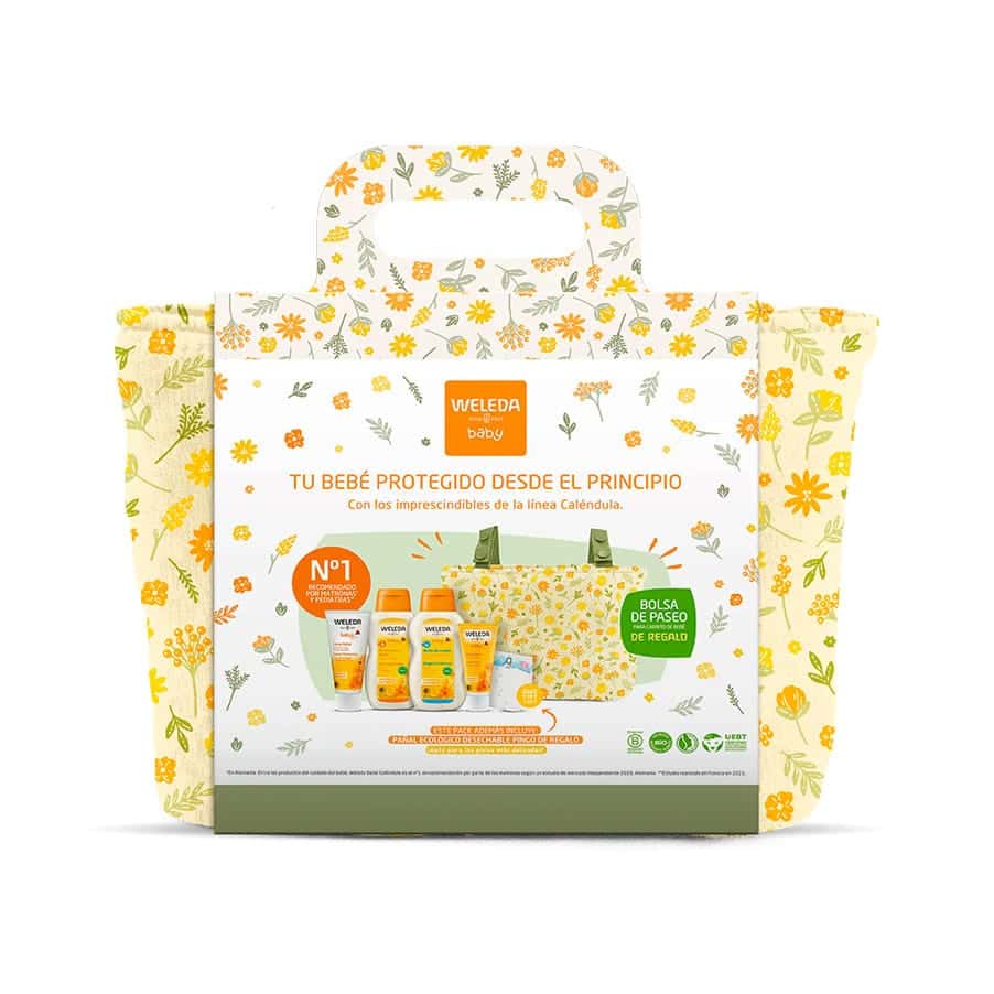 Pack Boas Vindas Bebé Com Bolsa De Passeio Weleda