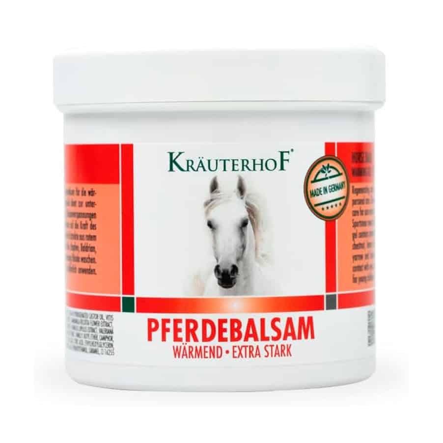 O Pferde Bálsamo do Cavalo Efeito Quente Extra Forte oferece alívio eficaz para músculos e articulações cansadas. Desenvolvido com extratos naturais.