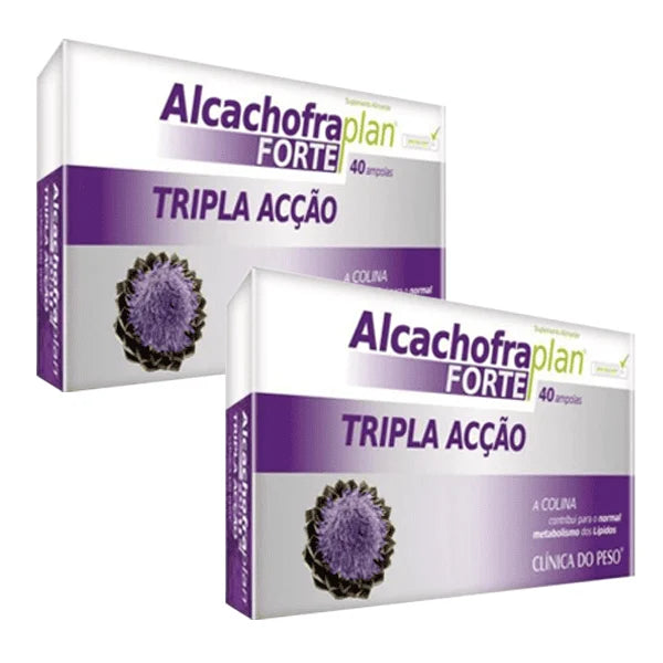 Alcachofra Plan Forte 40 é um suplemento à base de extratos naturais de plantas que ajuda no metabolismo das gorduras, com ação diurética e termogénica.