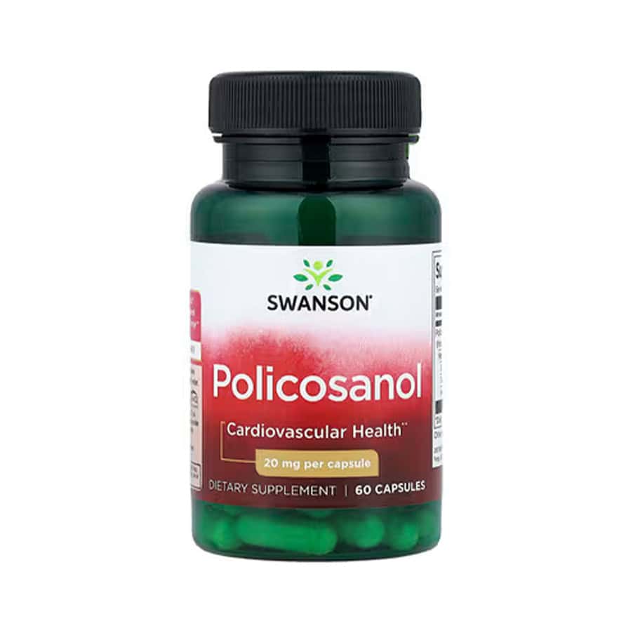 O Policosanol BioCosanol® 20mg 60 cápsulas Swanson é obtido a partir da cana-de-açúcar e é valorizado pela sua composição equilibrada de álcoois de cadeia longa