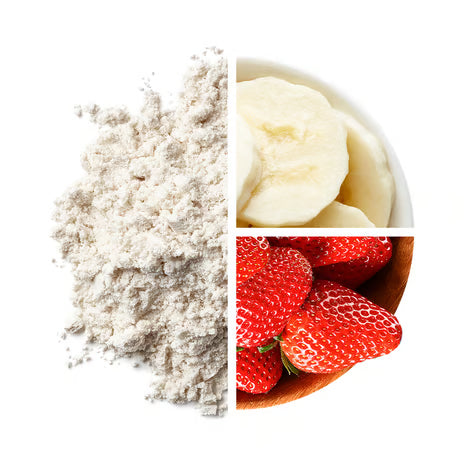 100% Whey Protein Banana e Morango 2250gr Nutrend