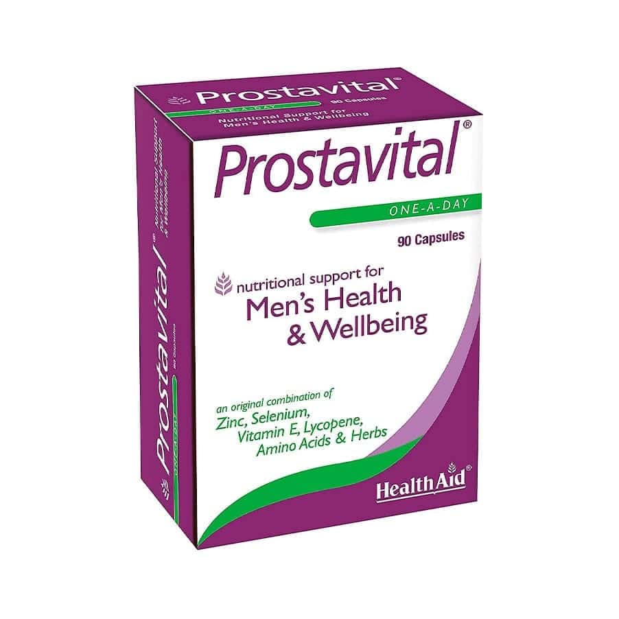 Prostavital HealthAid são cápsulas especialmente formuladas para promover a saúde da próstata, imunidade, equilíbrio hormonal e bem-estar geral masculino.