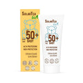 O Protetor Solar SPF50+ para Bebés é um protetor natural, orgânico e de alta eficácia, desenvolvido especialmente para proteger a pele delicada e sensível