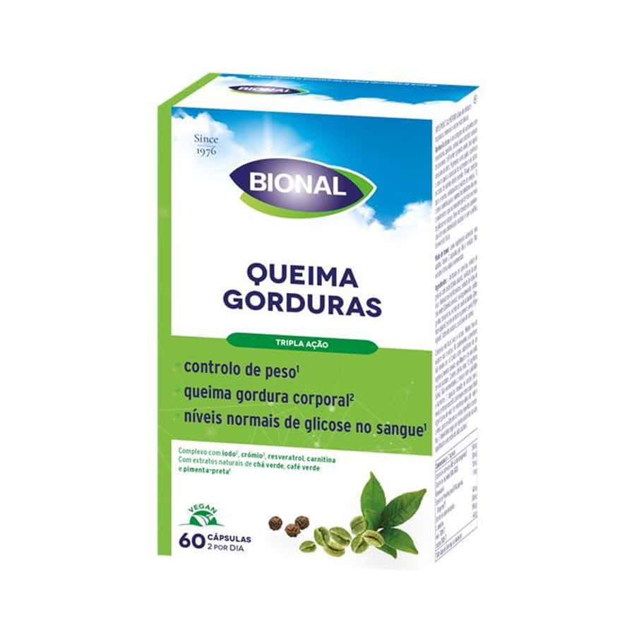 O Burner + Queima Gorduras é um suplemento em cápsulas com um complexo de nutrientes que inclui resveratrol, L-carnitina, crómio, iodo e extratos de chá verde, café verde e pimenta-preta.