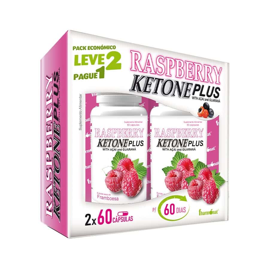 Raspberry Ketone Plus 60 Cápsulas Leve 2 Pague 1 Fharmonat