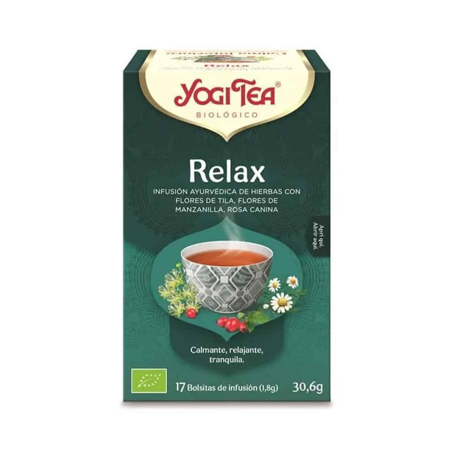A Infusão Bio Relax da Yogi Tea combina flores de tília, camomila e outras ervas biológicas selecionadas para criar um momento de verdadeira serenidade.