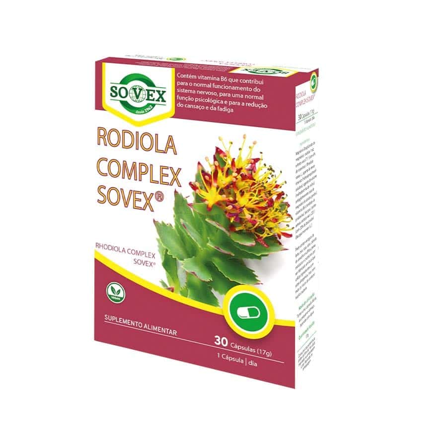 Rodiola Complex 30 Cápsulas Sovex