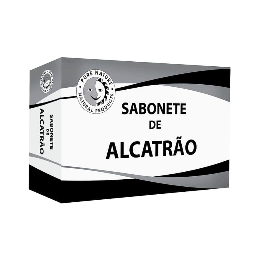 Sabonete Alcatrão 90gr Pure Nature F. J. Campos para cuidado da pele com tendência a irritação e descamação.
