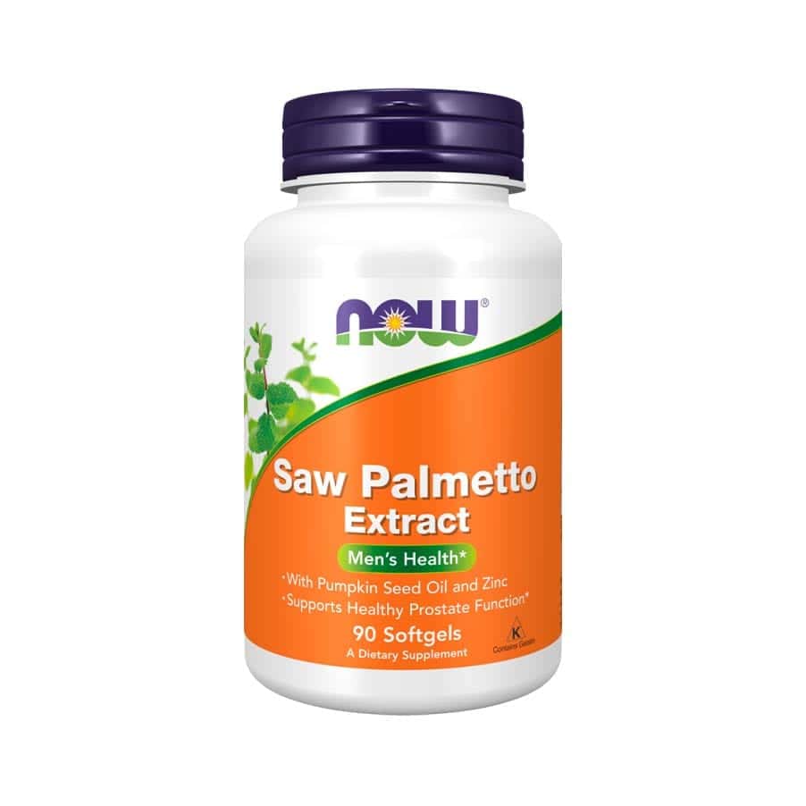O Saw Palmetto Extrato Now apoia a saúde da próstata, equilibra os níveis hormonais e promove o bem-estar urinário de forma natural.