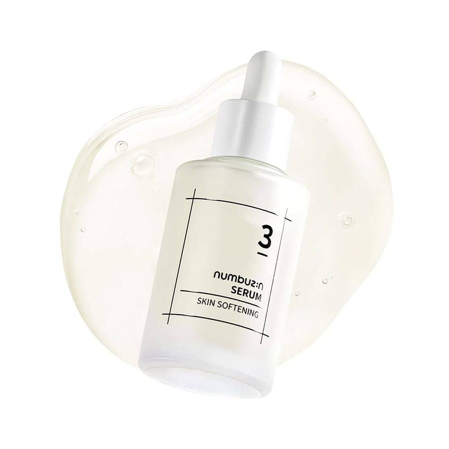 Numbuzin No.3 Skin Softening é um sérum concebido para dar à pele um tom mais suave e uniforme. Contém ingredientes fermentados de alta qualidade
