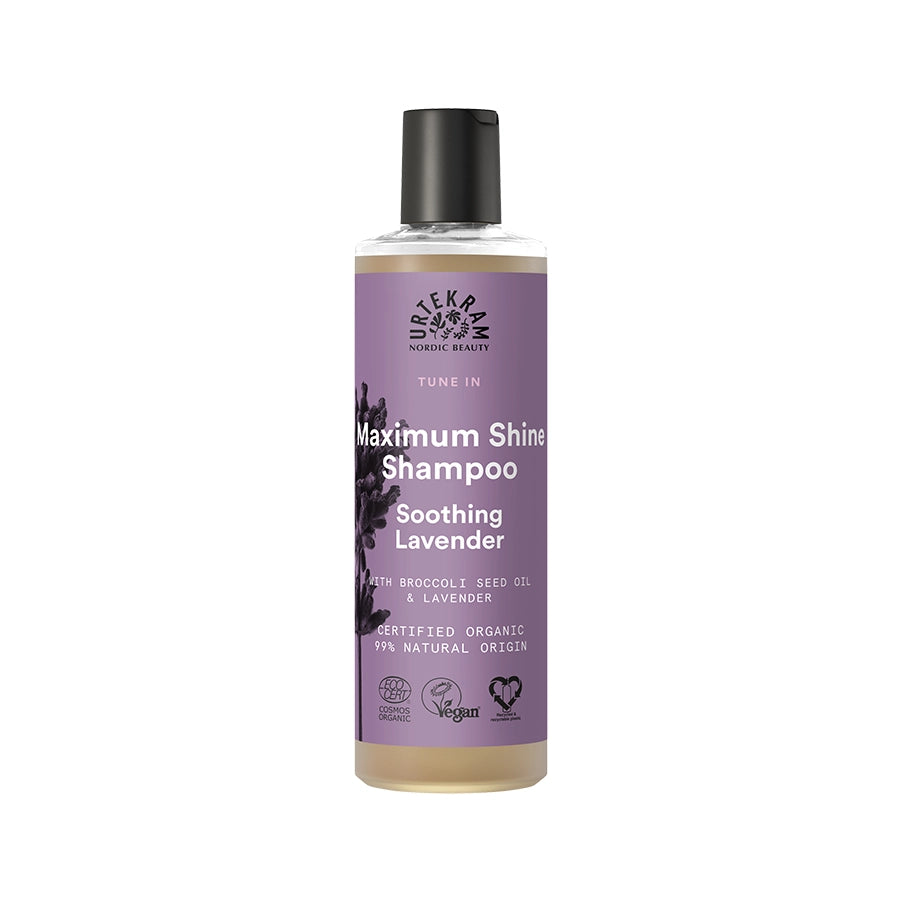 Shampoo Calmante de Lavanda é um shampoo para cabelo normal, formulado com lavanda e óleo de sementes de brócolos, que ajuda a deixar o cabelo suave e brilhante.