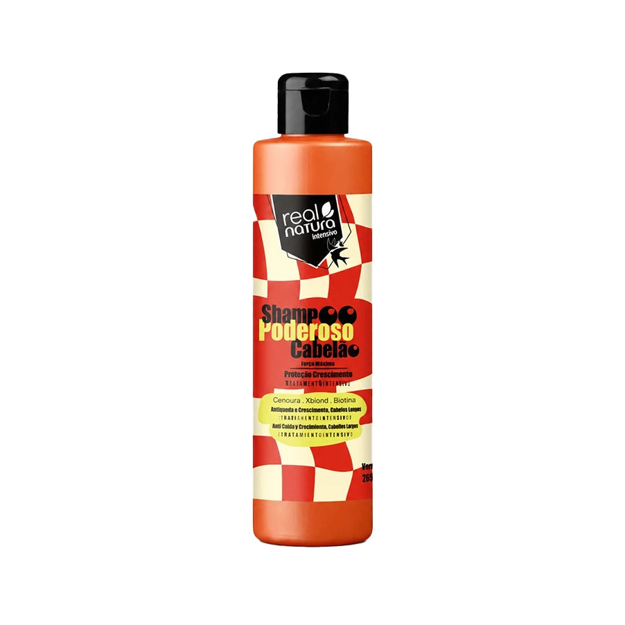 Shampoo Poderoso Cabelão Sem Sal é um cuidado capilar desenvolvido para a limpeza do couro cabeludo e dos fios.
