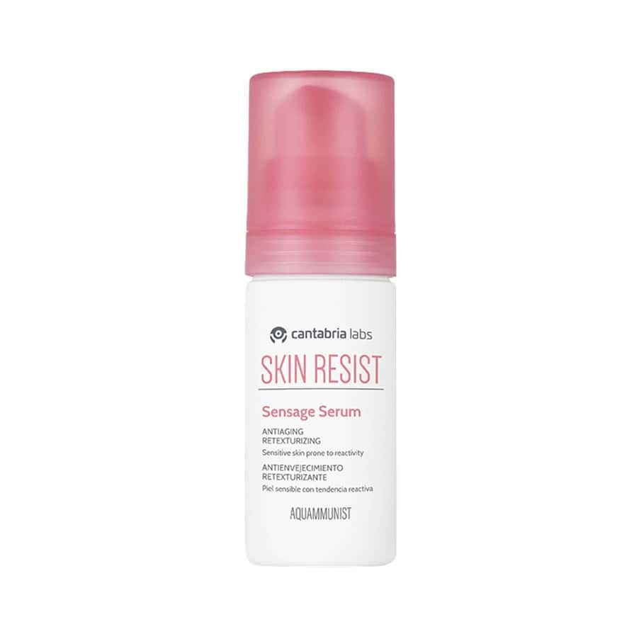 Skin Resist Sensage Sérum é um sérum concentrado para o cuidado diário do rosto. É especialmente pensado para pele sensível, já com sinais de idade.