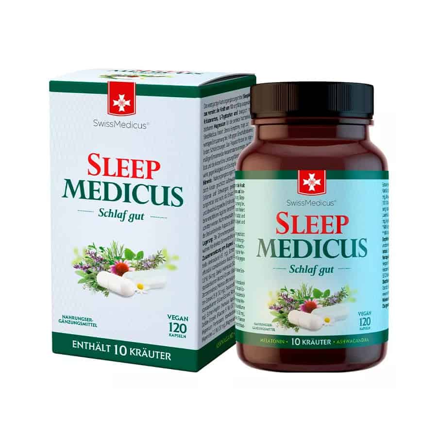 Sleep Medicus 120 Cápsulas Vegan SwissMedicus