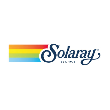 Logo da solaray com fundo branco.