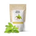 Stevia Branca Granulada BioSamara 125 g, adoçante granulado de origem vegetal para bebidas, sobremesas e receitas.
