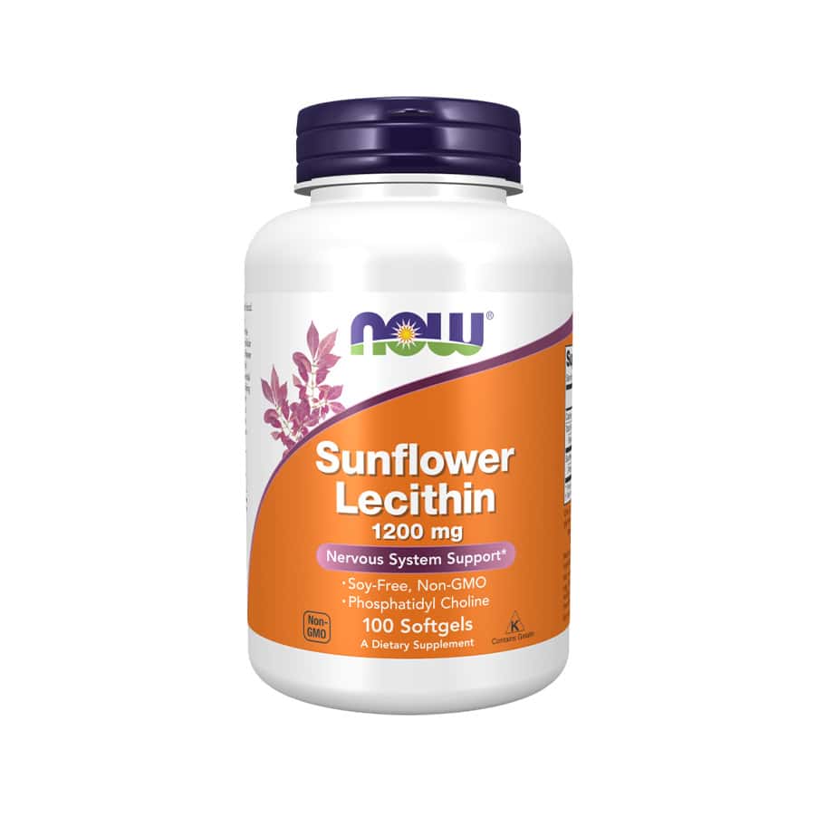 A Lecitina de Girassol 1200mg 100 Cápsulas Now Foods é um suplemento com lecitina, uma fonte natural de fosfolípidos, ideal suporte nutricional diário.